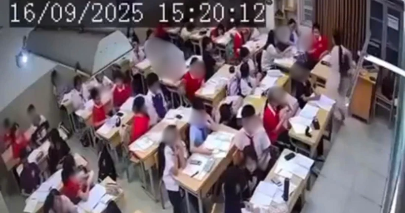 Nam sinh lớp 7 trường THCS Đại Kim có hành vi “tác động vật lí” với giáo viên