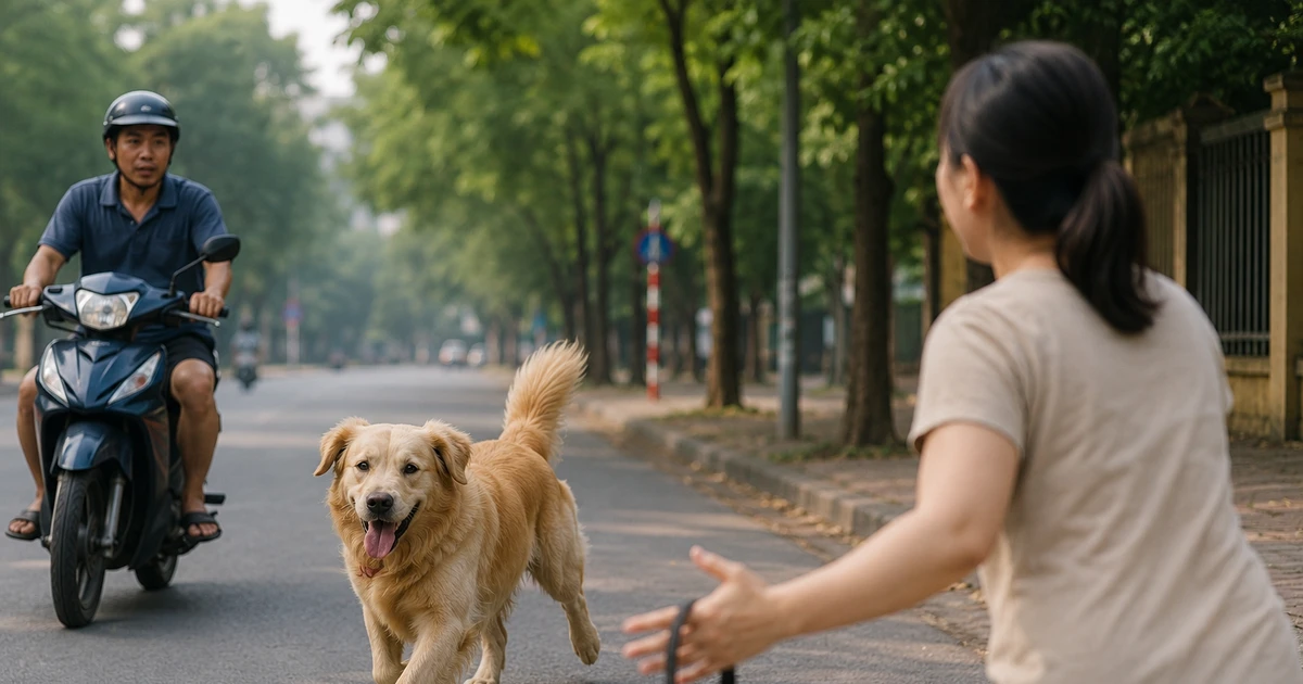 Sắp tới, dắt chó ra đường không đeo rọ mõm, chủ nhân sẽ bị phạt tới 2 triệu đồng