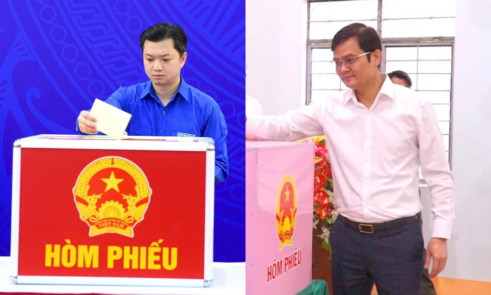 Lãnh đạo Trung ương Đoàn tham gia bỏ phiếu bầu cử đại biểu Quốc hội và HĐND các cấp