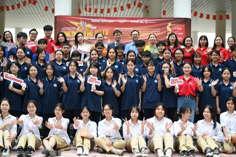 Unlock The IELTS 2025: Vòng sơ loại đầy sôi nổi tại trường THPT Cao Bá Quát - Gia Lâm