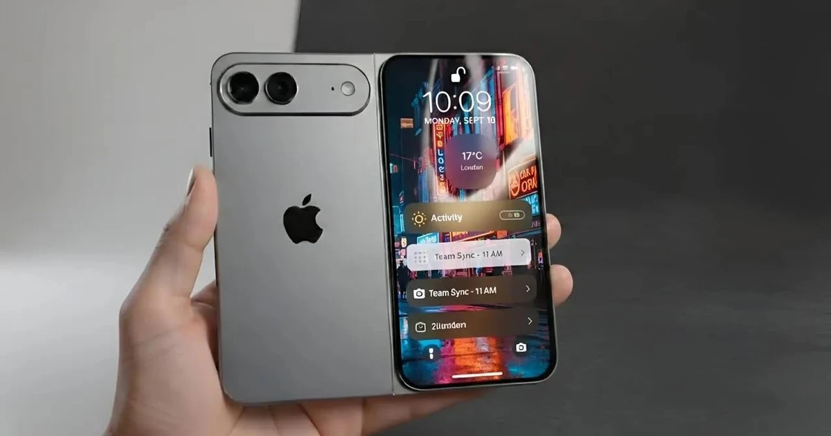 iPhone màn hình gập sắp ra mắt năm nay: Apple chuẩn bị bước vào cuộc chơi mới?