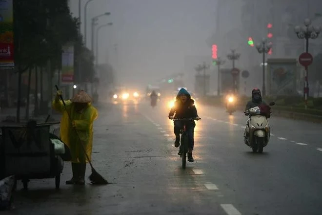 Miền Bắc sắp bước vào cao điểm nồm ẩm, mưa phùn kéo dài trong tháng 3