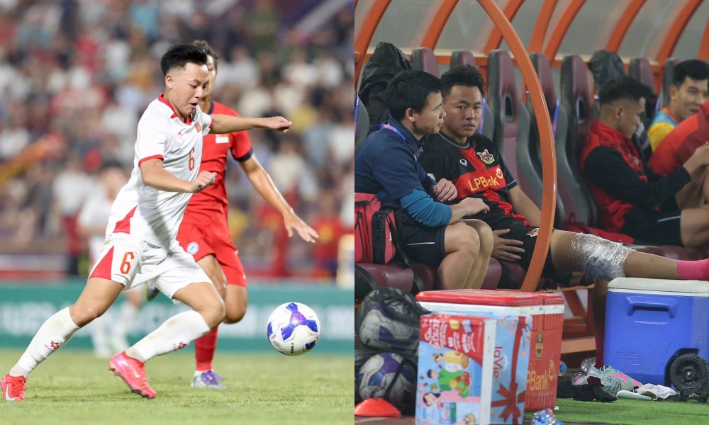 Một tuyển thủ U23 Việt Nam chấn thương nặng ngay trận đầu tiên khi trở lại CLB