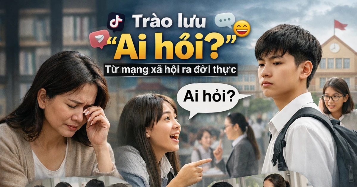 Trào lưu "Ai hỏi" trở thành câu "cửa miệng" của các bạn nhỏ: Bắt nguồn từ đâu?