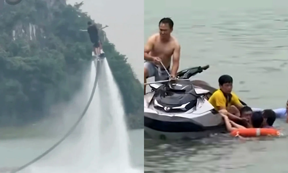 Sự cố flyboard ở Ninh Bình: Khách hàng chi tiền triệu để trải nghiệm hoạt động