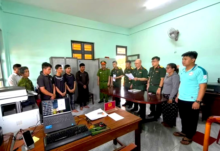 Hỗn chiến trên đất quốc phòng, 4 đối tượng bị khởi tố