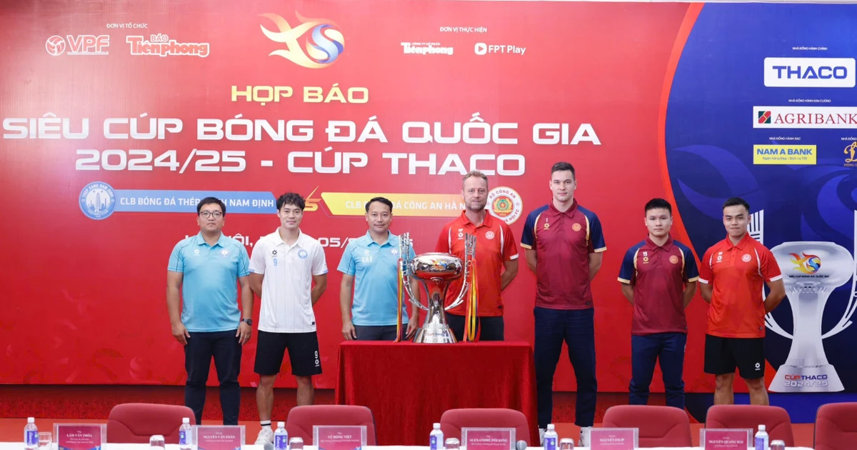 Siêu Cúp Bóng đá Quốc gia 2024/25 - Cúp THACO: Khát vọng chinh phục những  đỉnh cao mới | Báo điện tử Tiền Phong