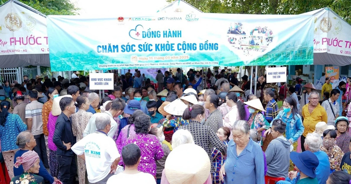 DHG Pharma về An Giang: Từ 1.200 ca khám đến hành trình gieo sức khỏe nơi vùng biên