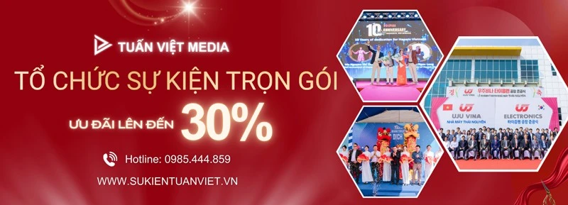 Tổ chức sự kiện trong kỷ nguyên vươn mình: Nâng tầm thương hiệu cùng Tuấn Việt Media