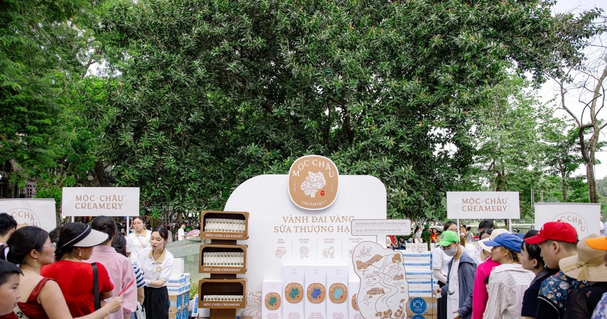 Mộc Châu Milk đồng hành cùng lực lượng Công an TP. Hà Nội trong Ngày hội Vì Thủ đô bình yên