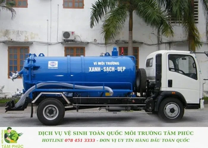Môi trường Tâm Phúc - đơn vị chuyên hút hầm cầu tại TP.HCM uy tín lâu năm