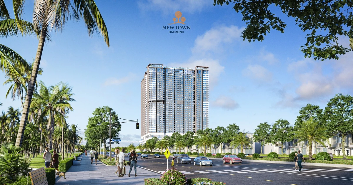Đặc quyền cho giới tinh hoa tại Newtown Diamond bên bờ biển Đà Nẵng