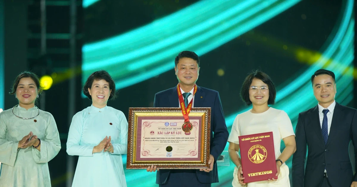 BIDV SmartBanking X lập kỷ lục Việt Nam