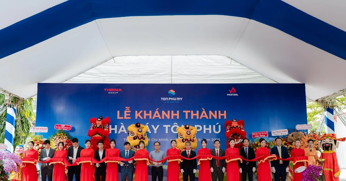 Khánh thành nhà máy Tôn Phú Mỹ – Điểm nhấn mới của ngành tôn thép Việt Nam