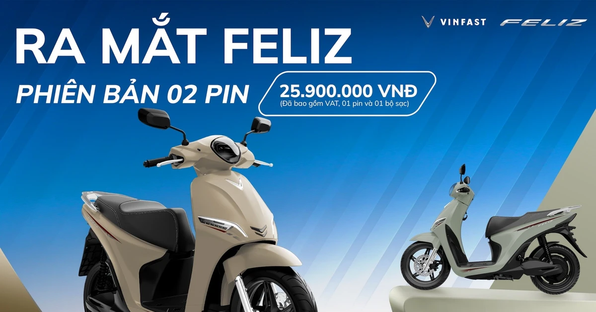 Vinfast ra mắt 3 mẫu xe máy điện 2 pin - nâng tầm trải nghiệm di chuyển cho người dùng