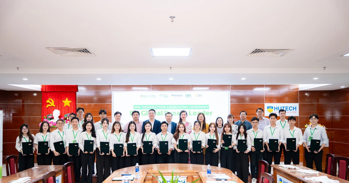 Khởi động học bổng DB Global Dream Leader mùa 2 tại HUTECH