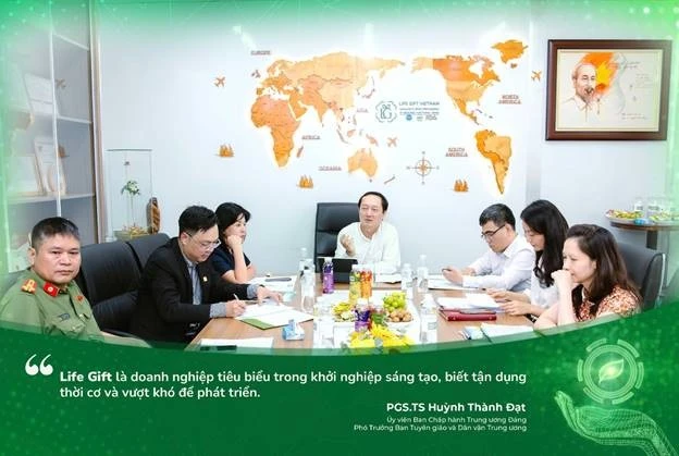 Life Gift kiên định với mục tiêu chuyển đổi xanh, ứng dụng khoa học - công nghệ