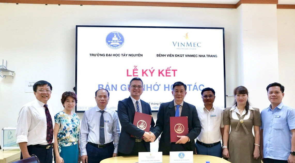 Vinmec Nha Trang bắt tay Đại học Tây Nguyên: Bước tiến mới cho y tế Tây Nguyên