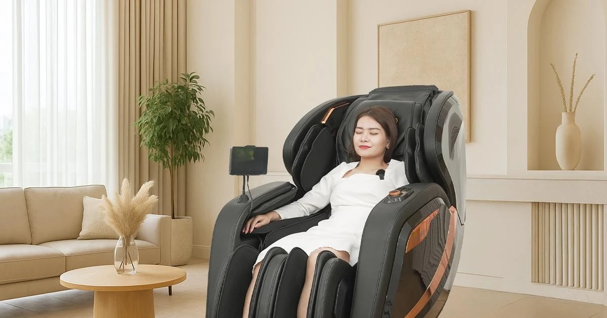 Kamado – Khi ghế massage không chỉ để thư giãn, mà còn là tuyên ngôn sống sang