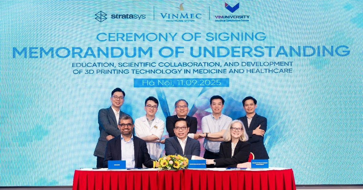 AIT & Stratasys hợp tác Vinmec – VinUni mở kỷ nguyên 3D y học