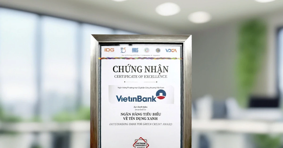 VietinBank 2 năm liên tiếp là 'Ngân hàng tiêu biểu về Tín dụng Xanh'