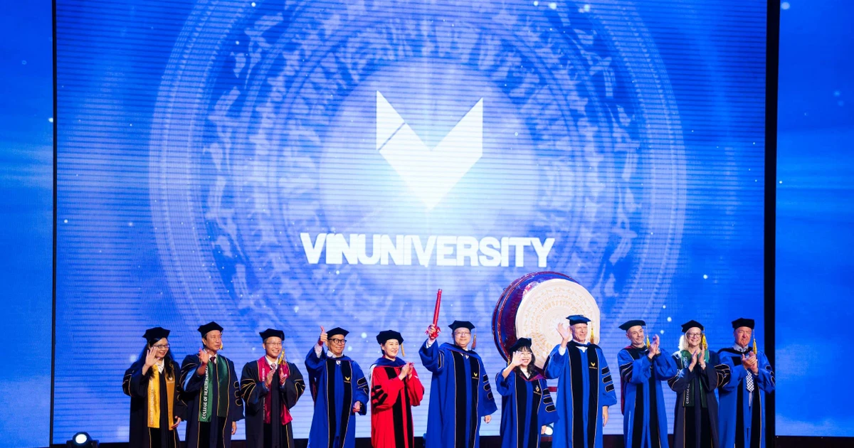 VinUni khai giảng khóa 6, ra mắt tân hiệu trưởng và dàn lãnh đạo tinh hoa
