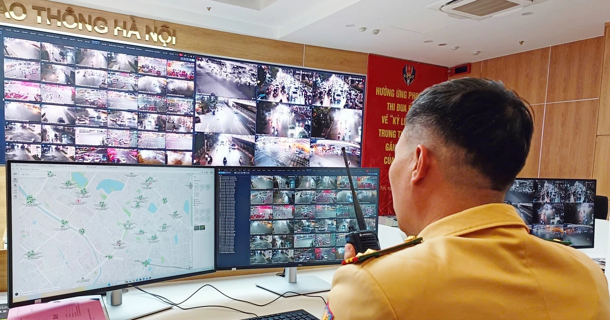 Camera AI - bảo đảm an ninh trật tự Thủ đô