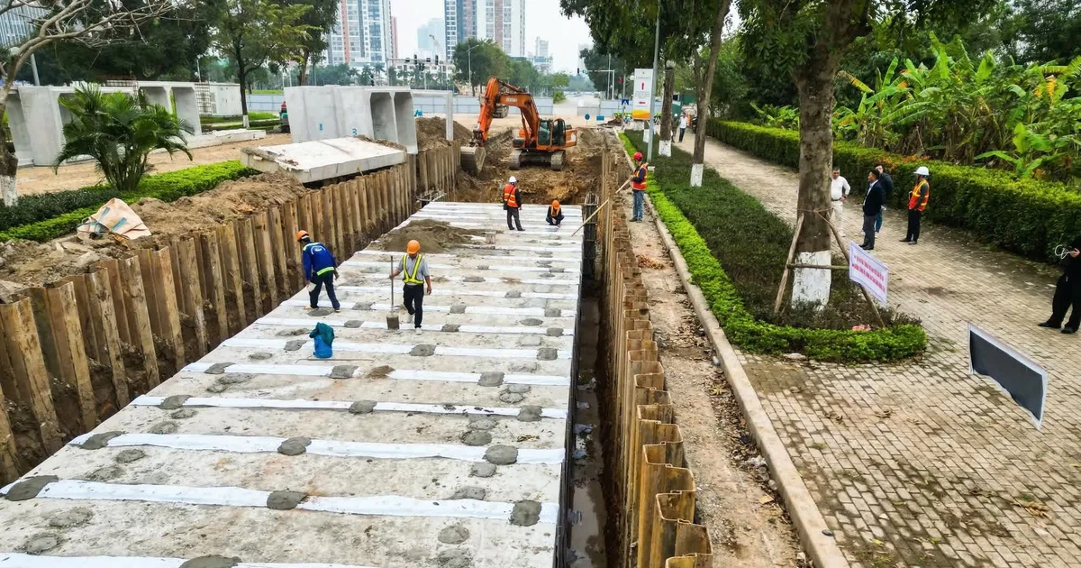 'Thành phố bọt biển', giải pháp chống ngập bền vững cho đô thị Hà Nội
