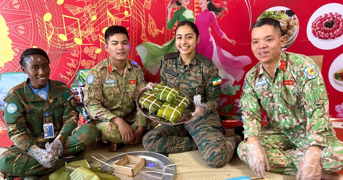 Vị Tết Việt nơi 'chảo lửa' Abyei