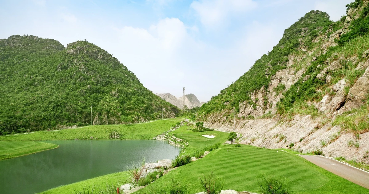18 hố golf thử thách giữa lòng thung lũng huyền thoại Sân golf Thiên Đường - Legend Valley Country Club
