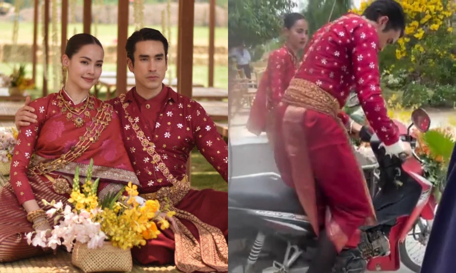 Đám cưới Nadech - Yaya: Chú rể "nổ máy" đón dâu, "cặp đôi vàng" làm phù dâu - phù rể