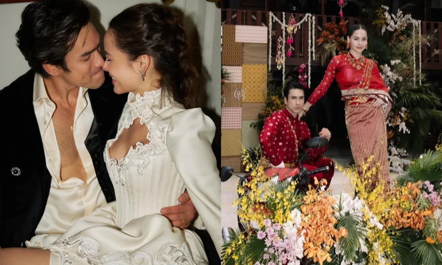 Loạt ảnh Yaya - Nadech trong hôn lễ ở Na Uy, lời thề ngọt hơn "bản tấu hề" Khon Kaen