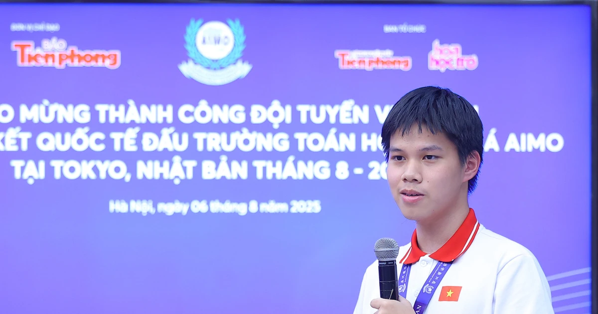 Bảng thành tích "đỉnh chóp" của chủ nhân cúp Quán quân Chung kết Quốc tế AIMO 2025