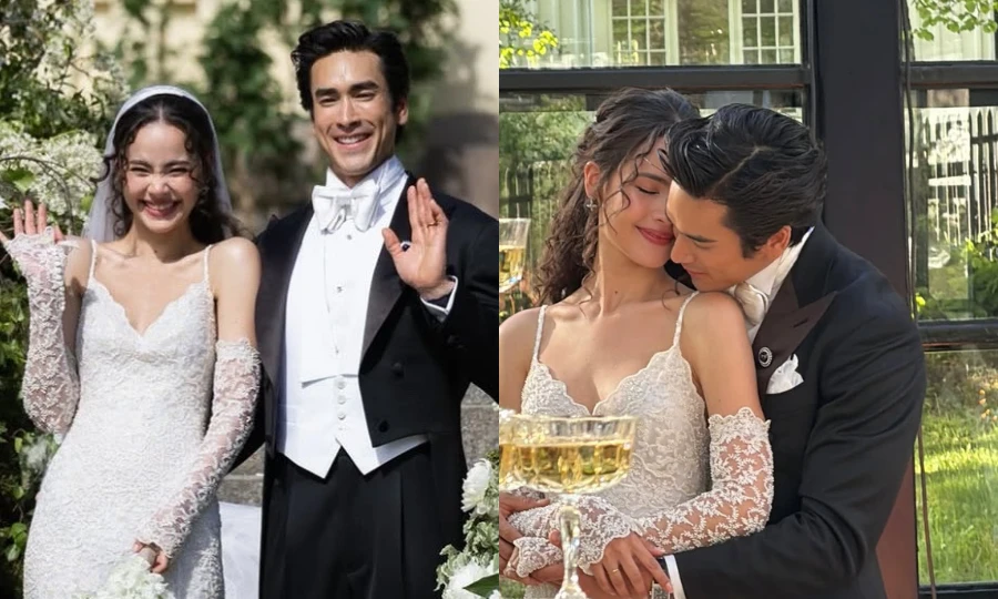 Cận cảnh first dance của Yaya - Nadech trong hôn lễ Na Uy đẹp như cảnh phim lãng mạn