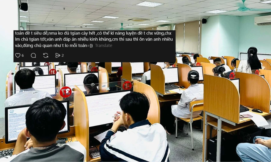 Teen 2K8 "ồn" về đề thi HSA 603: Tiếng Anh càng làm càng "đơ người", đề Văn có "bẫy"