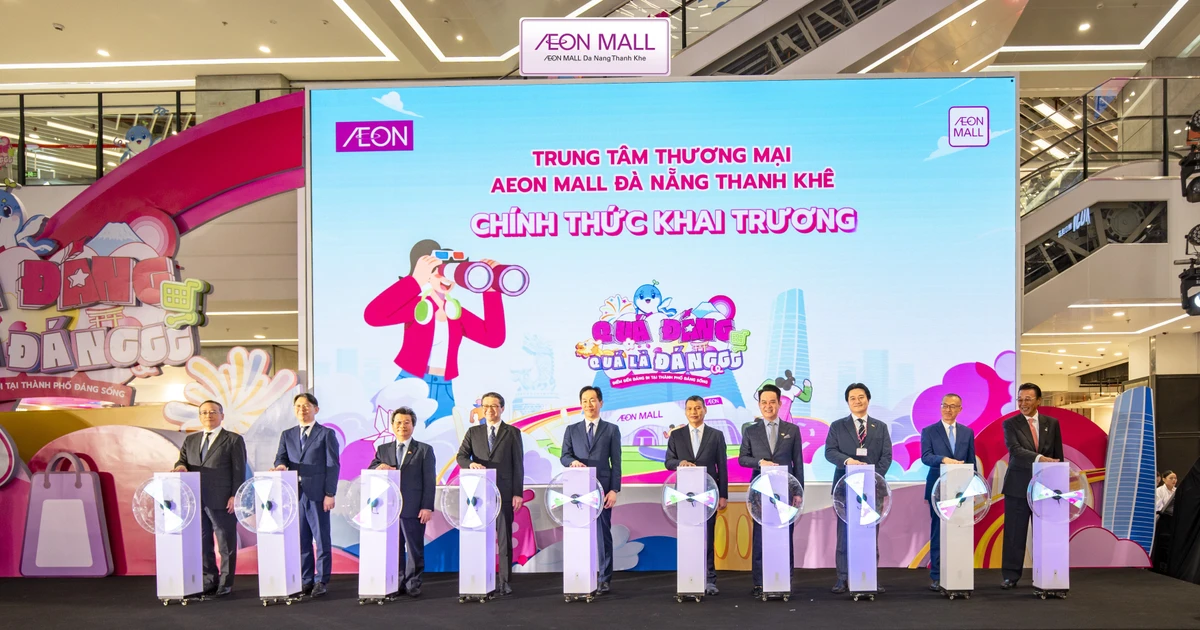 Aeon Mall khai trương Trung tâm thương mại đầu tiên tại Đà Nẵng