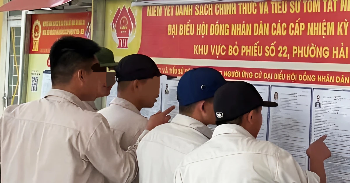 Bên trong nơi bầu cử đặc biệt ở Đà Nẵng