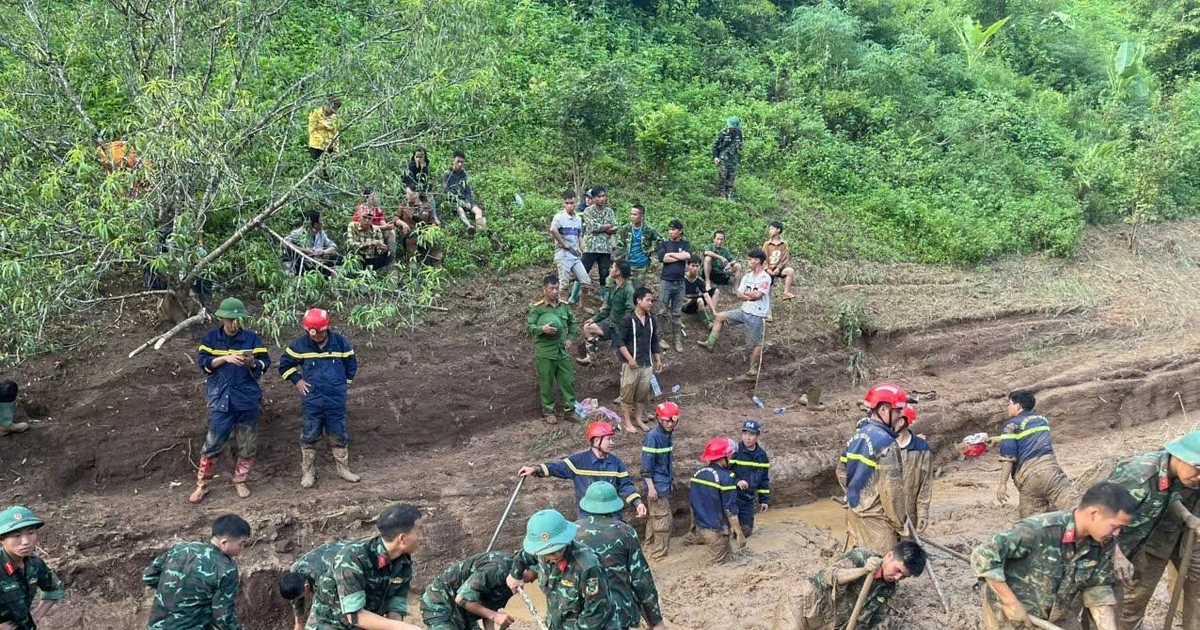 Tìm thấy 5 thi thể nạn nhân bị lũ cuốn trôi ở Điện Biên