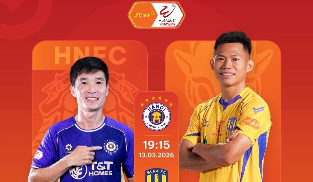 Trực tiếp CLB Hà Nội vs SLNA, 19h15 ngày 13/3: Tiếp đà thăng hoa