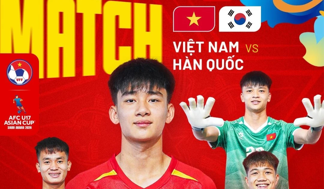 Trực tiếp U17 Việt Nam vs U17 Hàn Quốc, 23h00 ngày 10/5: Liều thuốc thử nặng đô
