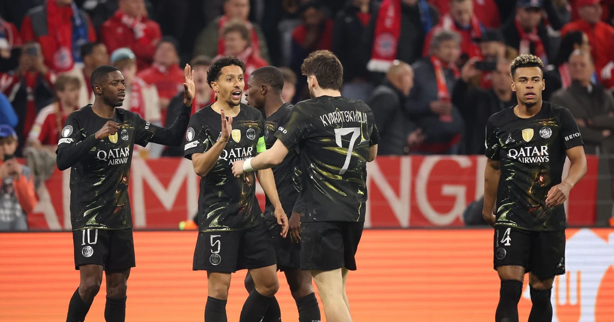 Trực tiếp bán kết Bayern vs PSG 0-1 (H1): PSG mở tỷ số từ rất sớm