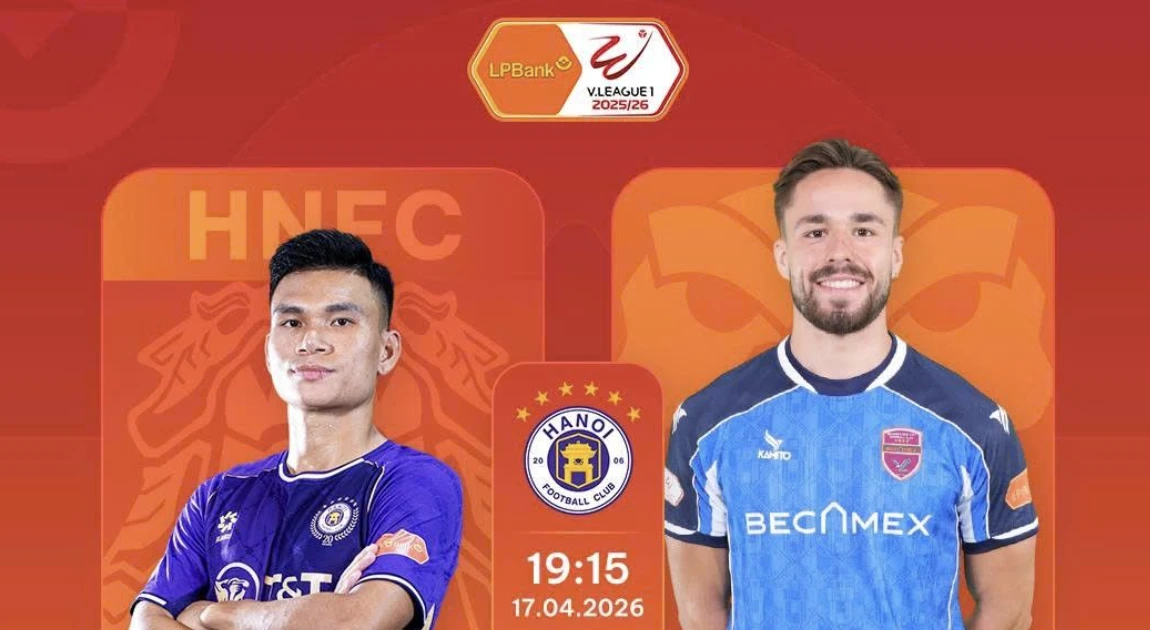 Trực tiếp CLB Hà Nội vs Becamex TPHCM, 19h15 ngày 17/4: Chủ nhà lấn lướt
