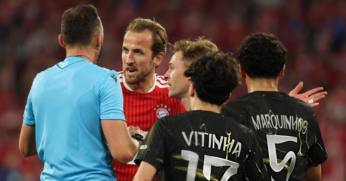 Trực tiếp bán kết Bayern vs PSG 0-1 (hết H1): Trọng tài 2 lần từ chối yêu cầu penalty của Bayern