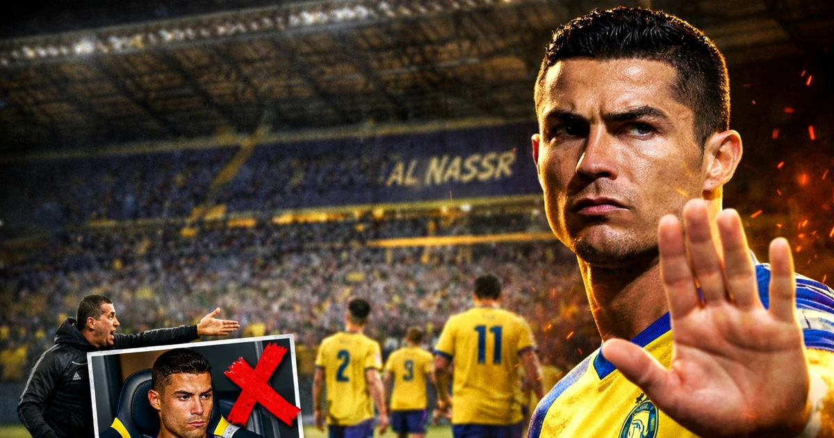 Ronaldo lại 'nổi loạn' ở CLB, làng bóng đá Saudi Arabia dậy sóng