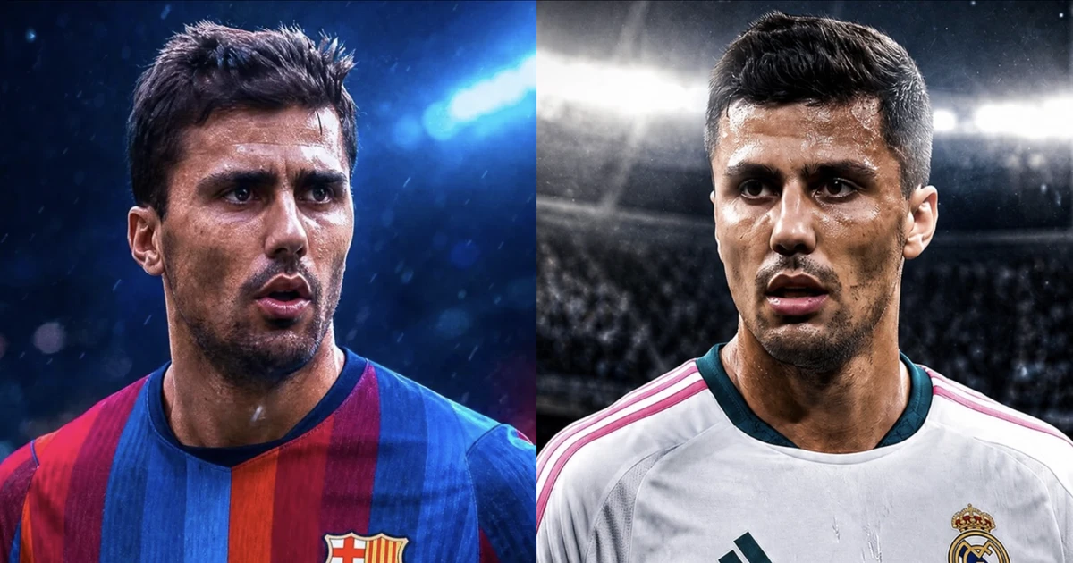 Rodri đẩy Real Madrid và Barca vào cuộc chiến cân não