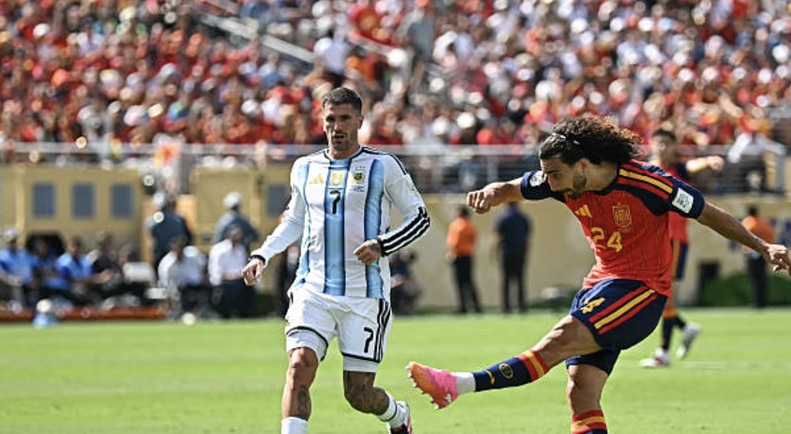 Trực tiếp Tây Ban Nha vs Argentina 0-0 (H2): Martinez rời sân