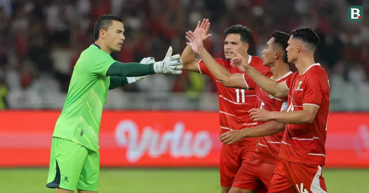 Indonesia thắng tưng bừng đối thủ xếp trên 43 bậc FIFA