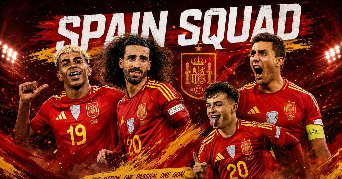 Đường đến World Cup 2026 của Tây Ban Nha: Đôi cánh Yamal - Williams và tham vọng xưng vương