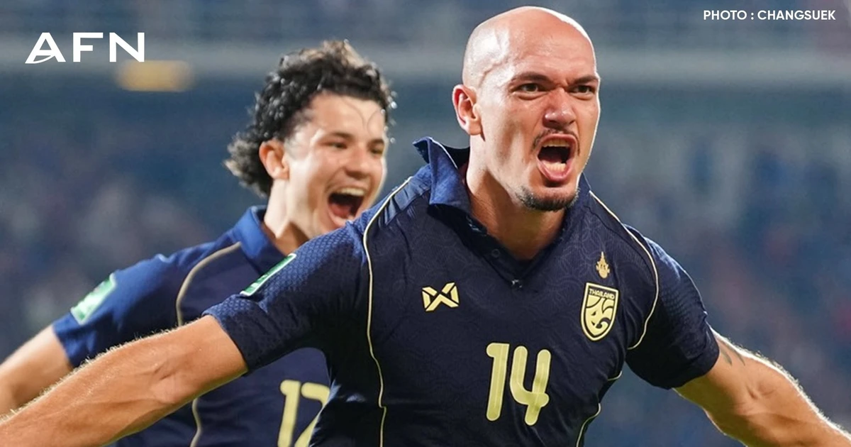 Thái Lan thoát hiểm phút cuối, tiếp bước Việt Nam dự VCK Asian Cup 2027