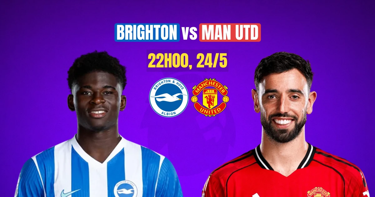 Nhận định MU vs Brighton, 22h00 ngày 24/5: Quỷ đỏ hạ màn tưng bừng